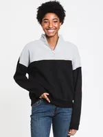 WOMENS CORA ZIP SWEATSHIRT - CLEARANCE