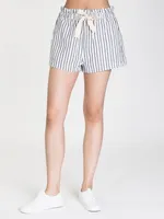 WOMENS STELLA STRIPE SHORT - CLEARANCE