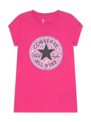 LITTLE GIRLS CONVERSE CTP FILL T-SHIRT - CLEARANCE