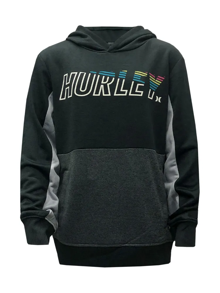 HURLEY YOUTH BOYS H2O SOLAR HOODIE - CLEARANCE