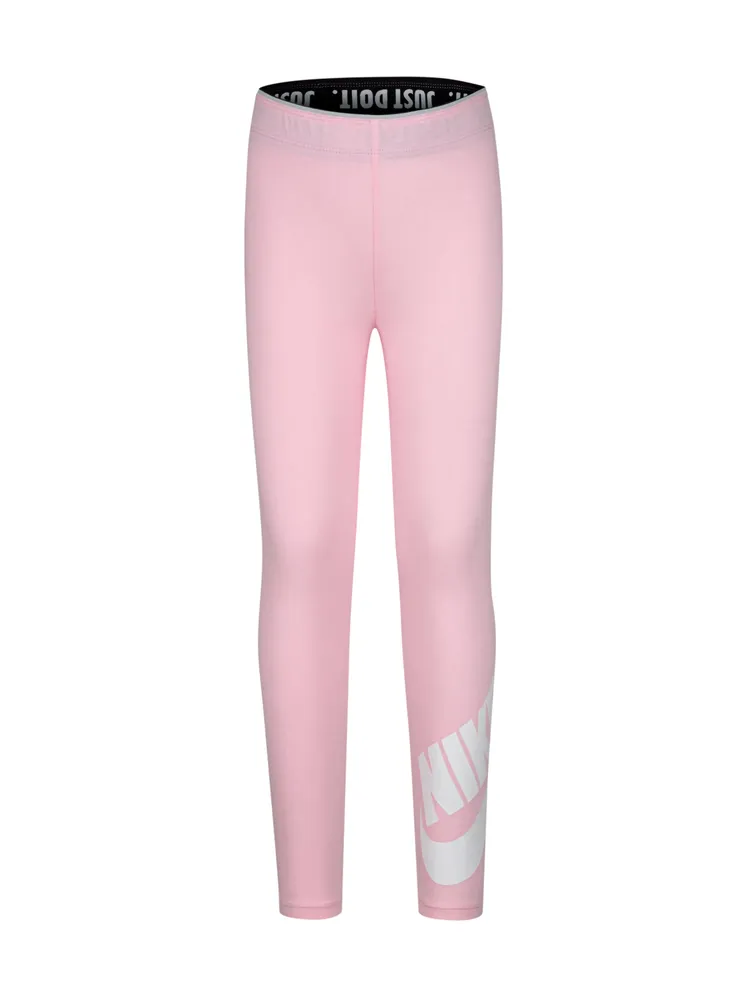 LITTLE GIRLS NIKE LEG A SEE LEGGING - ARCTIC PUNCH CLEARANCE