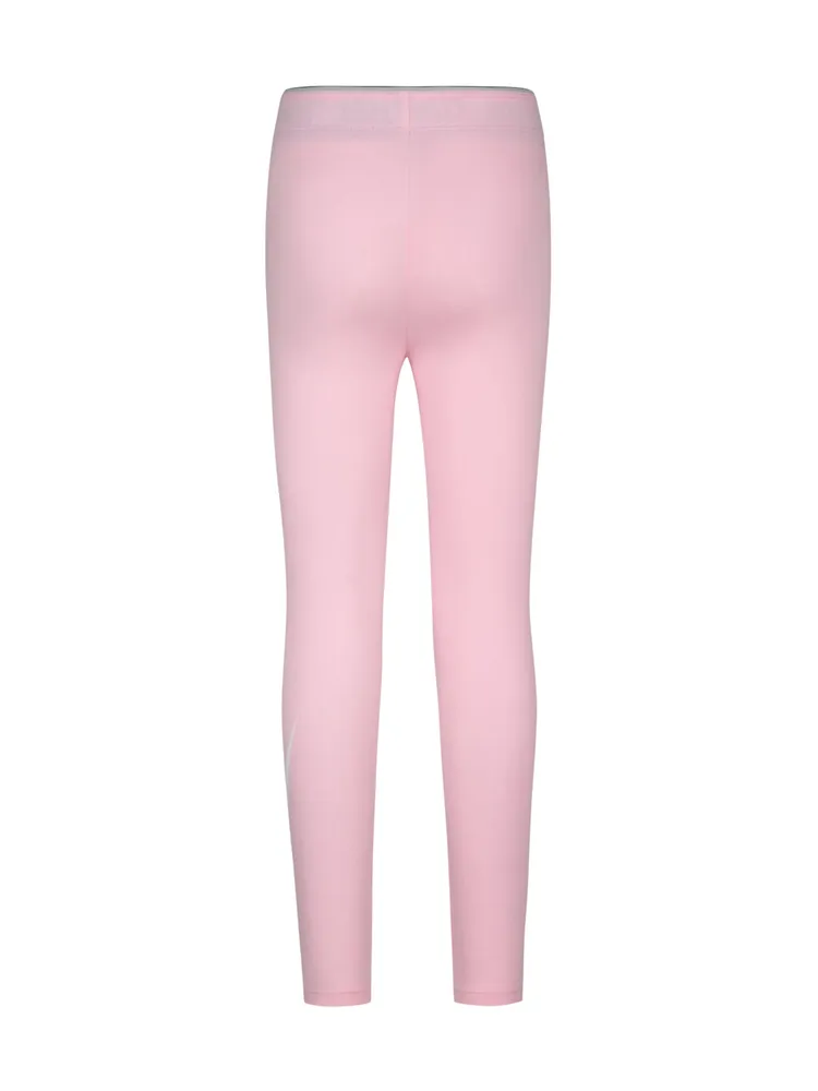 LITTLE GIRLS NIKE LEG A SEE LEGGING - ARCTIC PUNCH CLEARANCE