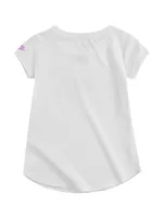 LITTLE GIRLS NIKE TOGETHER T-SHIRT - CLEARANCE