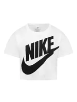 KIDS NIKE LITTLE GIRLS FUTURA SHORT SLEEVE BOXY TEE