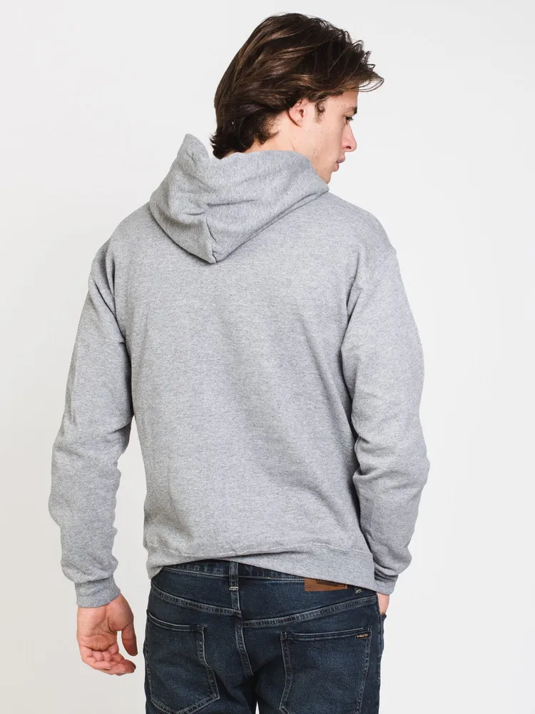 HOTLINE APPAREL UNISEX MALIBU SCREEN HOODIE - OX GREY CLEARANCE