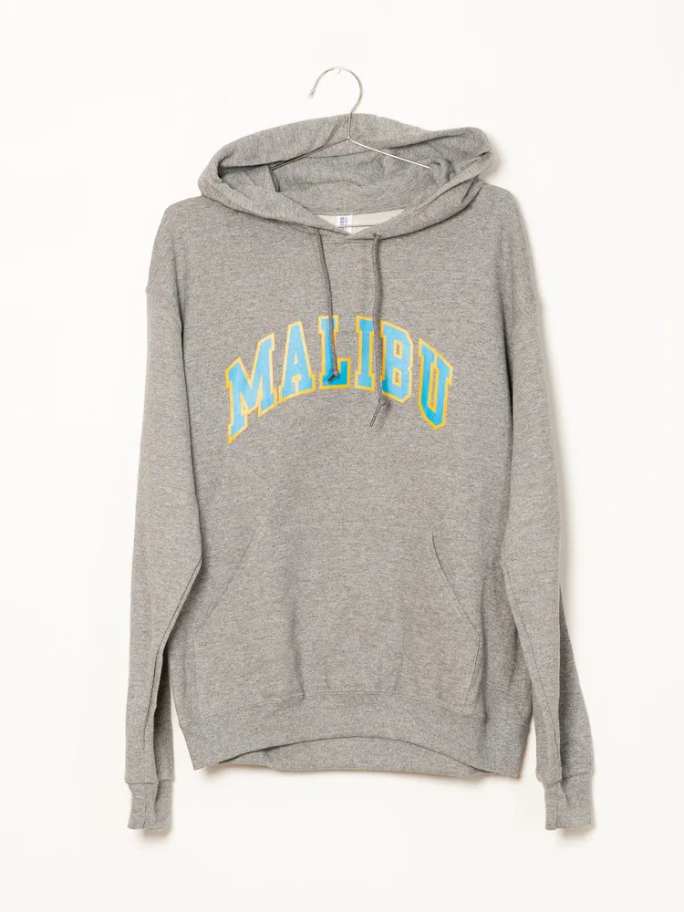 HOTLINE APPAREL UNISEX MALIBU SCREEN HOODIE - OX GREY CLEARANCE