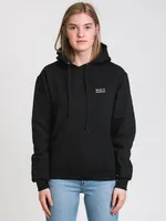 HOTLINE APPAREL UNISEX WHAT'S POPPIN EMBROIDERED HOODIE - BLACK CLEA