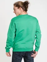 MENS SHITTERS FULL CREW - GREEN CLEARANCE