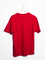 MENS TRUCK CO SHORT SLEEVE T-SHIRT- CARDINAL - CLEARANCE