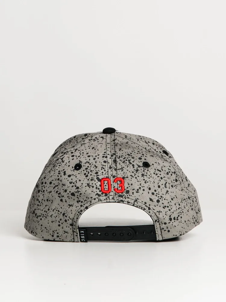 KING APPAREL TENNYSON "JORDAN" CURVED PEAK HAT - CLEARANCE