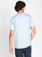 MENS DUCE PIX TEE - BLUE CLEARANCE