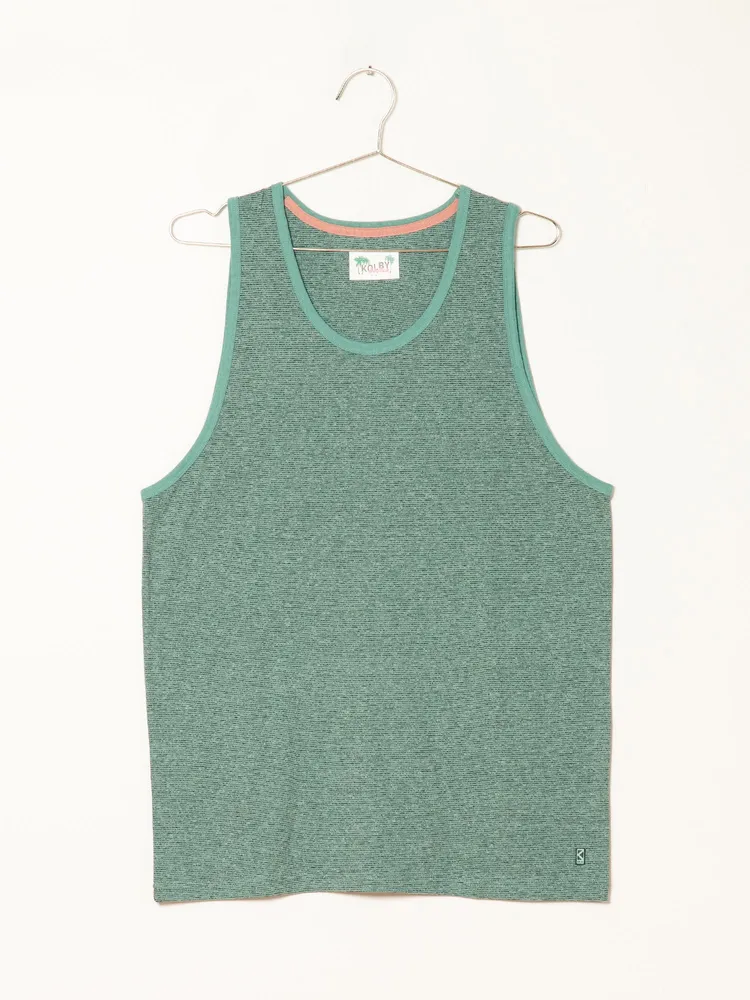 KOLBY CLEM MELANGE Tank Top - CLEARANCE