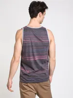 MENS SPACE DYE MELANGE TANK - CLEARANCE