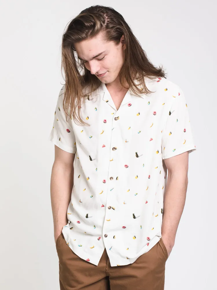 MENS RAYON CAMP SHIRT - CLEARANCE