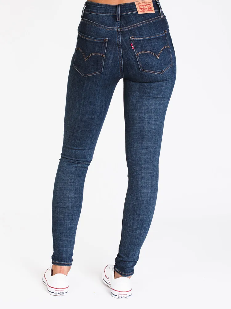 WOMENS 721 HI RISE SKINNY - BLUE STRY CLEARANCE