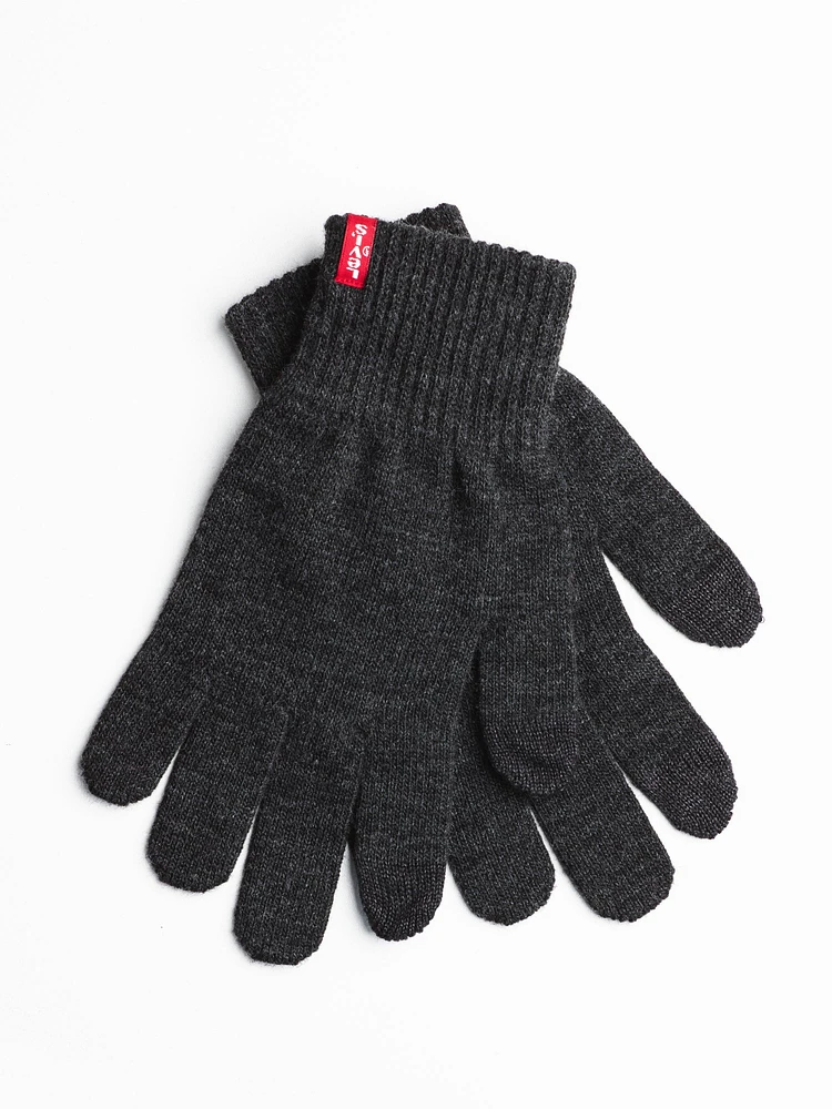 TOUCH SCREEN GLOVES - GREY - CLEARANCE