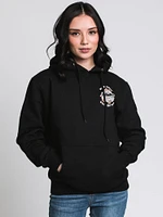 LAST CALL CUP OF TEA GRAPHIC PULLOVER HOODIE - CLEARANCE