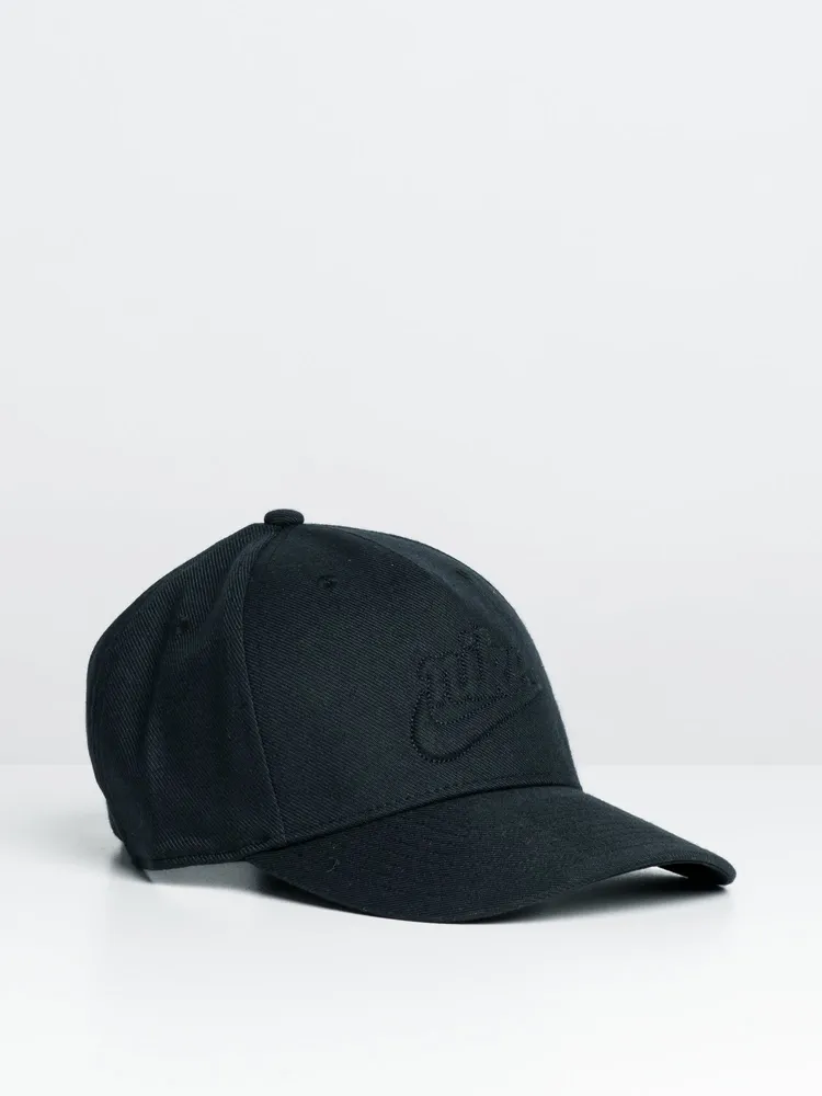 NIKE NSW L91 FUTURA HERITAGE CAP - BLACK - CLEARANCE