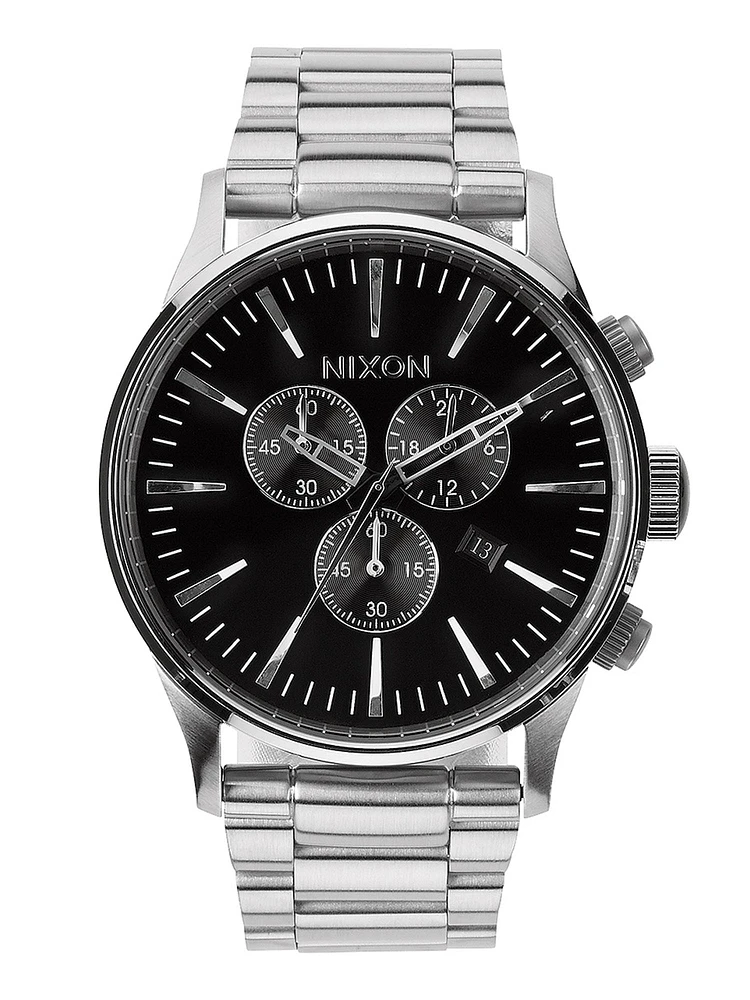 MENS SENTRY CHRONO - BLACK - CLEARANCE