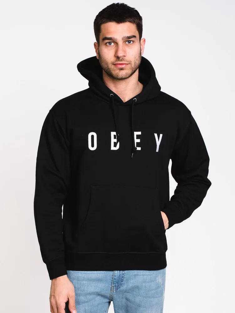 MENS WAY Pullover HOOD - BLACK CLEARANCE