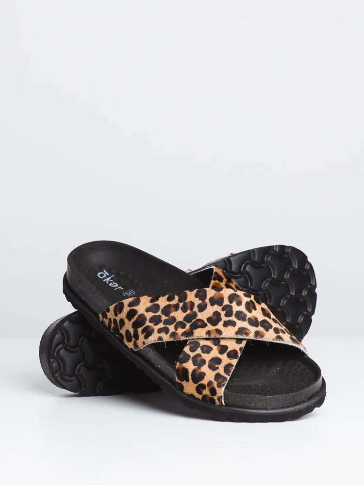 WOMENS CARMELA - LEOPARD-D2 CLEARANCE