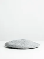 WOOL BERET - GREY - CLEARANCE