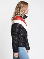 WOMENS LUCA PADDED JACKET - BLACK CLEARANCE