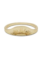 PURA VIDA RISING SUN RING - GOLD CLEARANCE