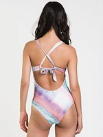 QUINTSOUL SANDS BEACH LACE UP ONE-PIECE - CLEARANCE