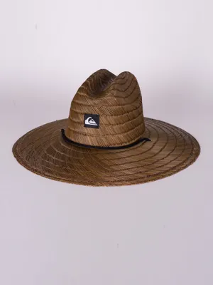 QUIKSILVER PIERSIDE STRAW HAT - BROWN CLEARANCE