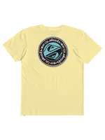 QUIKSILVER YOUTH BOYS CIRCLE GAME T-SHIRT - CLEARANCE