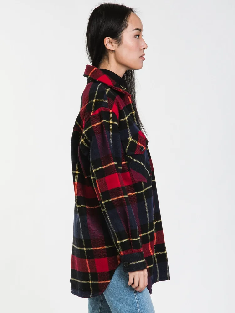 RAZZLE DAZZLE JESSICA PLAID JACKET - CLEARANCE