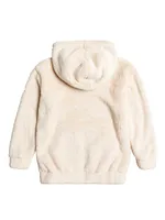 ROXY YOUTH GIRLS SUNNY ANYWAY FULL ZIP HOODIE - CLEARANCE