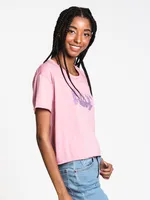 WOMENS DON'T LOOK BACK SHORT SLEEVE TEE - LIL CLEARANCE