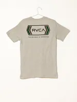 RVCA VERTICAL PURE T-SHIRT - CLEARANCE