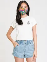 RVCA PEACE OUT SHORT SLEEVE TEE - CLEARANCE