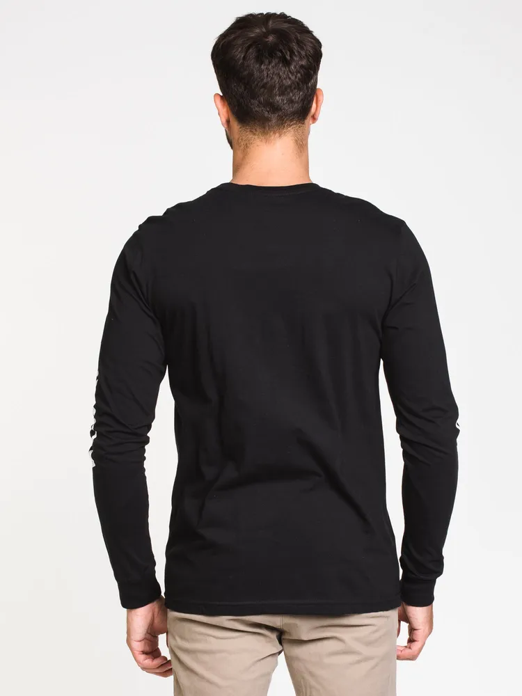 RVCA FACETS LONG SLEEVE TEE - CLEARANCE