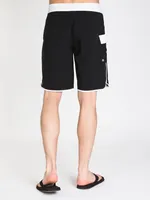 MENS EASTERN 20' TRUNK - BLK/WHT CLEARANCE