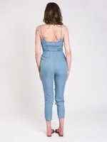 WOMENS FLASHER CHAMBRAY JUMPER - CLEARANCE