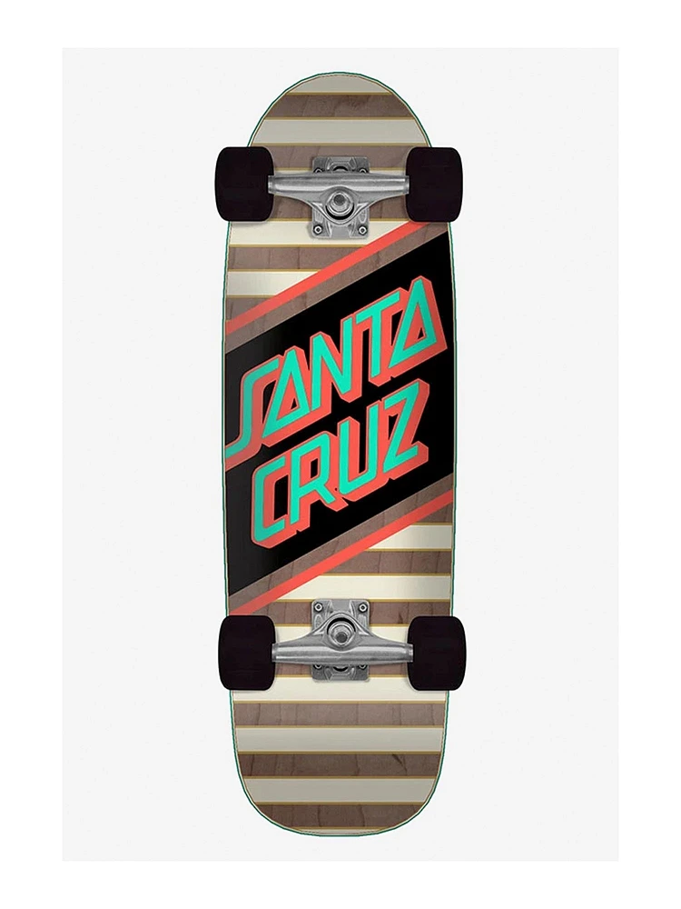 SANTA CRUZ CRUZ STREET SKATE CRUISER BOARD - CLEARANCE