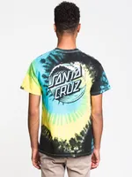 MENS WAVE DOT SHORT SLEEVE T-SHIRT - TROPICAL BRZ CLEARANCE