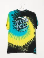 MENS WAVE DOT SHORT SLEEVE T-SHIRT - TROPICAL BRZ CLEARANCE