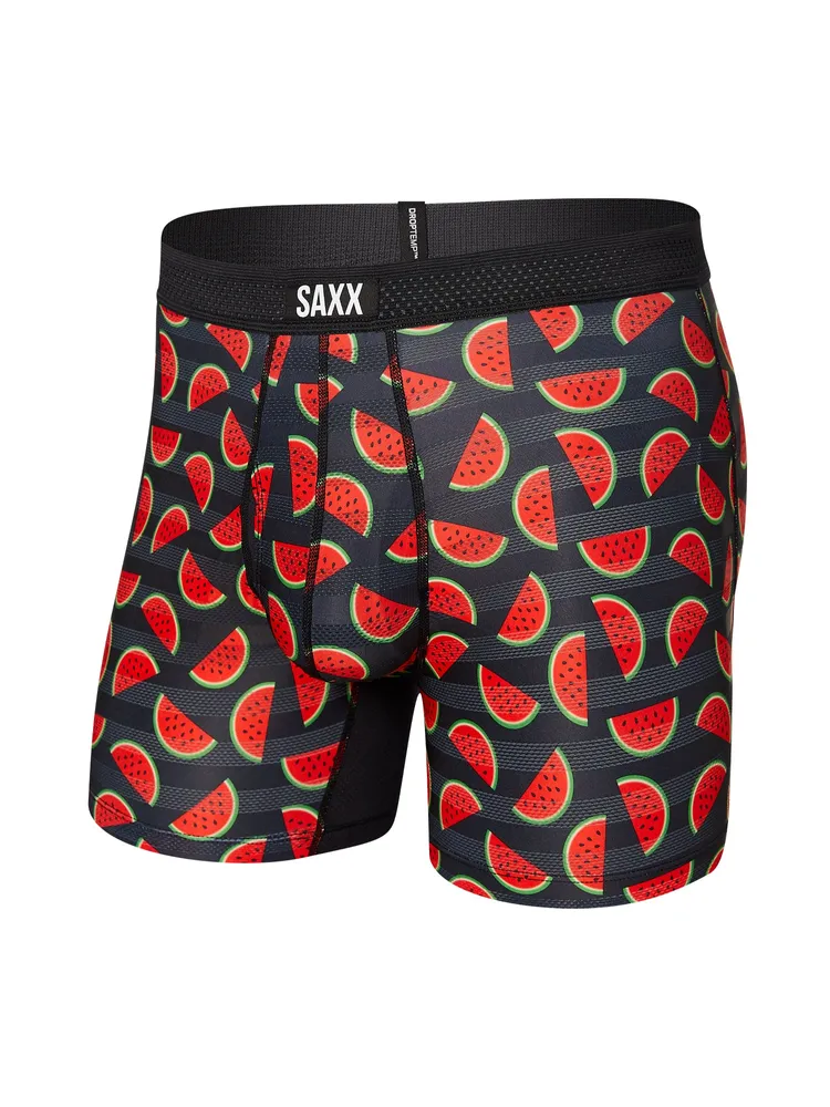 Boathouse SAXX HOT SHOT BOXER BRIEF - SUMMER FAVE WATERMELONS