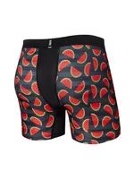 SAXX HOT SHOT BOXER BRIEF - SUMMER FAVE WATERMELONS CLEARANCE