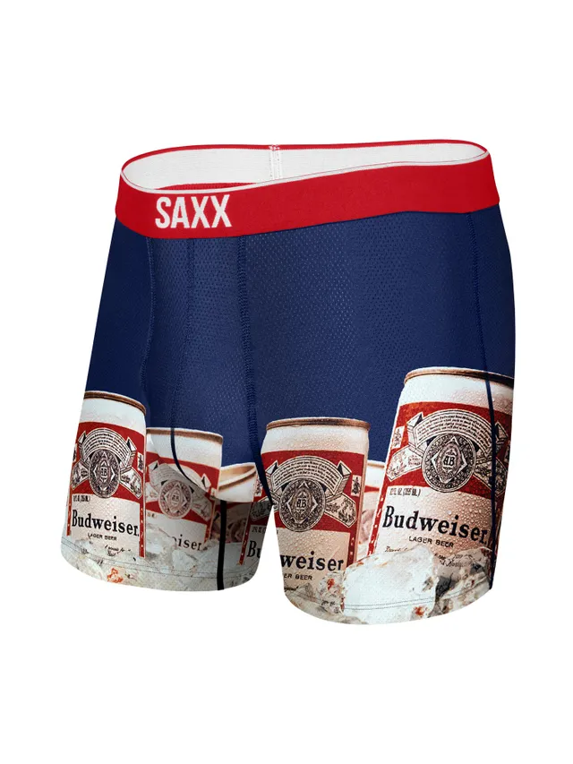 SAXX VOLT BOXER BRIEF - DEEP DIVE FISH - CLEARANCE