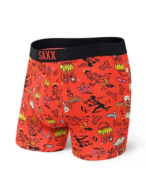 SAXX VIBE BOXER BRIEF - RED HALLOWEENIE CLEARANCE