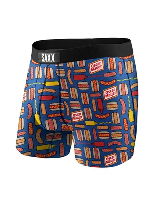 SAXX VIBE BOXER BRIEF - BLUE HOTIE DYEOG CLEARANCE