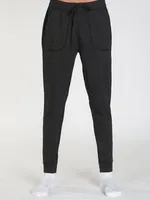 SAXX 3SIX FIVE PANT - BLACK HEATHER CLEARANCE