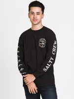 SALTY CREW SURFACE STANDARD LONG SLEEVE TEE - CLEARANCE