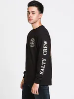 SALTY CREW SURFACE STANDARD LONG SLEEVE TEE - CLEARANCE